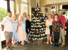 Dinner at Palermo’s Italian Café: Michael and Terry Gilberti, Al and Viv Wright, Ken and Catherine Bass, Mary and Roy Bryant and Nancy and Pete Toppan