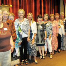 New members at the June luncheon