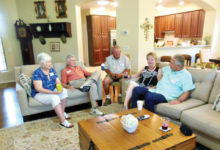 Genny and Ralph Bunker, Denny Anderson, Cheryl and Ray Lubojacky