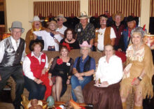 Left to right, back row: Bill Ambre, Irene and Ray Wantuchowicz, Trudy Goyette, Jack Beauchamp, Tom Goyette, David Laschinger and Roger Amador; front row: Don Duff, Rebecca Laschinger, Peggy Crandell-Duff, Consie Javor, Joyce Ambre and Sirilda Amador; not pictured: Ken Javor