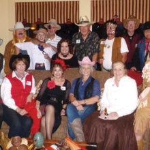 Left to right, back row: Bill Ambre, Irene and Ray Wantuchowicz, Trudy Goyette, Jack Beauchamp, Tom Goyette, David Laschinger and Roger Amador; front row: Don Duff, Rebecca Laschinger, Peggy Crandell-Duff, Consie Javor, Joyce Ambre and Sirilda Amador; not pictured: Ken Javor