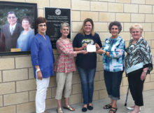 After Schoolers Board Members: Helen Hayes, Gayle England, Felicia Sprayberry (principal of Gonzalez School), Darla Chupp and Grace Ann Gallagher