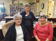 Frannie Howard, Elaine Kushmaul and Diane van Naerssen