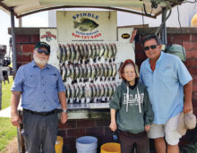 Fishing is a tough job, but we’re willing to tackle it!