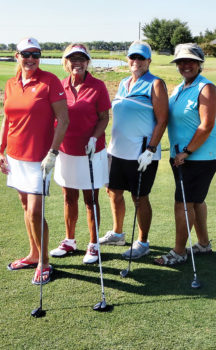 Connie Griswold, Lea Ann Kitby, Barb Bennett, and Jeannie Martinez