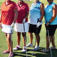 Connie Griswold, Lea Ann Kitby, Barb Bennett, and Jeannie Martinez