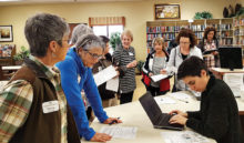 Robson residents utilize Denton Library services.