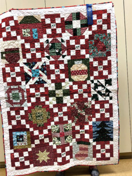 Christmas block of the month quilt