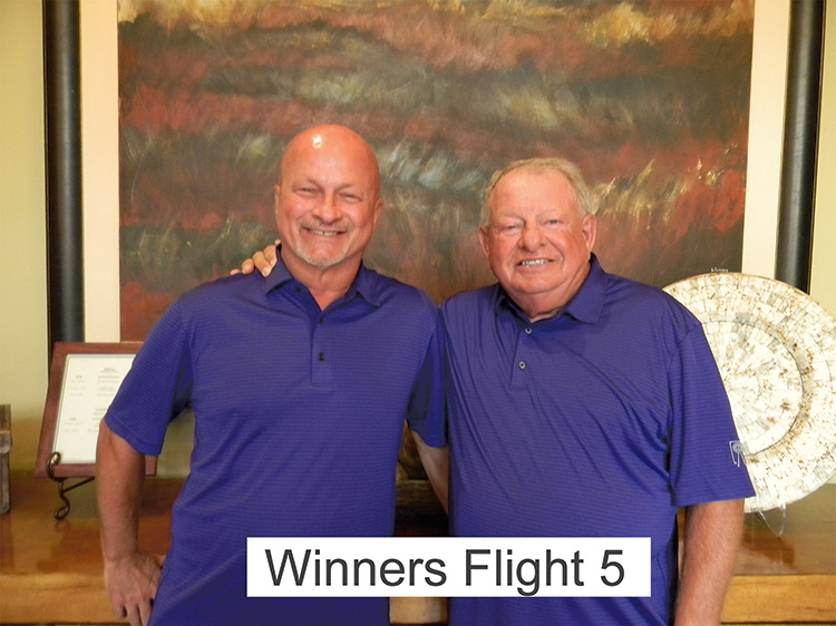 Winners Flight 5