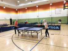 Table Tennis phase one reopening