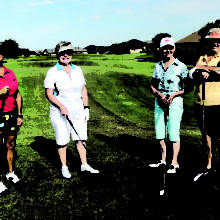 Left to right: Ana Corey, Maureen Lehrer, Linda Knightly, and Pam Kanawyer