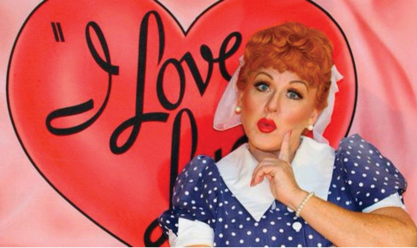 Rhonda Medina, back again by popular demand, will give her exciting and comical impersonation of Lucy Ricardo from the TV show I Love Lucy!