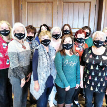 Women’s Club Board for 2021 bottom row (left to right): Sandy Conwell, Donna Gardner, Sally Monge, and Darla Mahan; middle row: Joyce Ambre, Deanna Sico, Terri Bush, Nanci Odom, and Lucille Zimmerman; top row: Lisa Olson, Pam Dotson, and Barb Cummins
