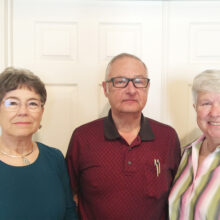 Sue Russell, Eddie Bigler, and Alice Wright