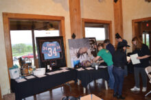 The Silent Auction displays for the event.