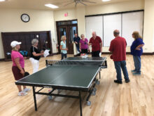 Table Tennis class starts