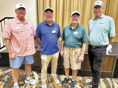 Left to right: Bart Ogburn, Mark Ross, Chris Bundy, David Pryde