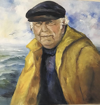 Joan’s portrait of husband Frank
